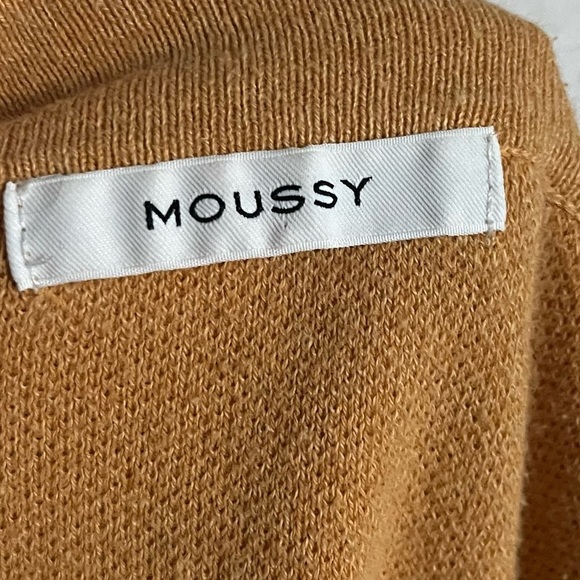 Moussy • Marigold Yellow V Neck Sweater - Picture 5 of 5